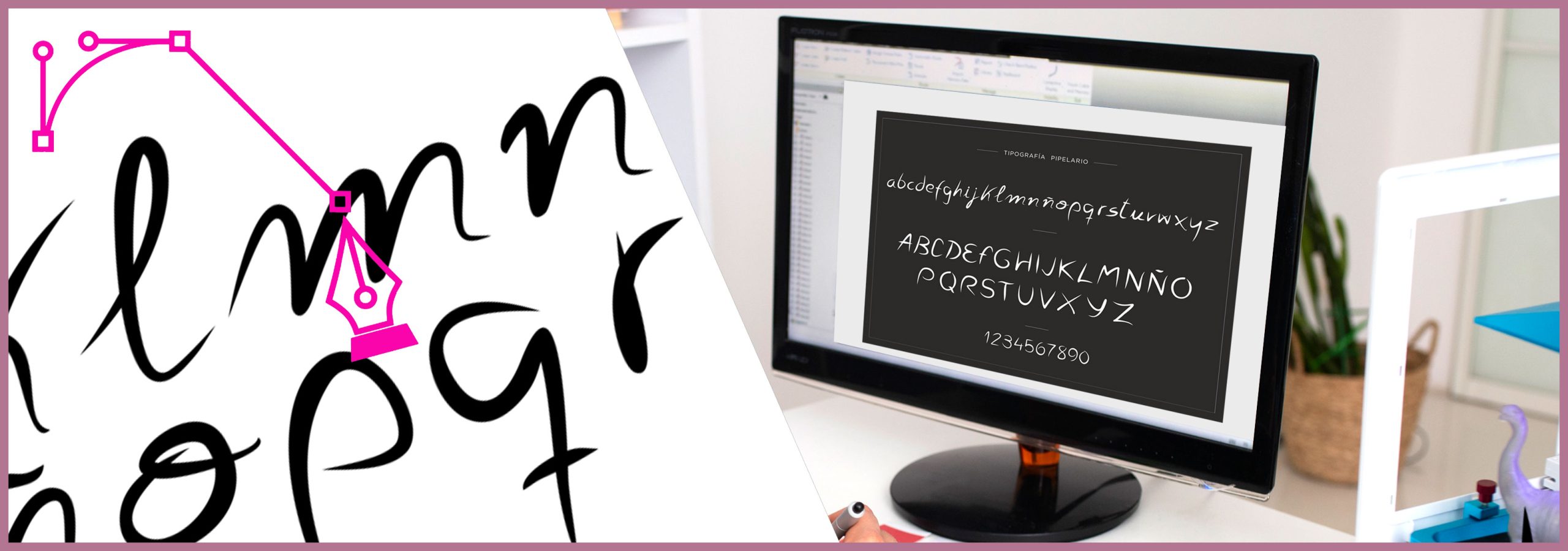 Vectorizado de tipografías hechas a mano