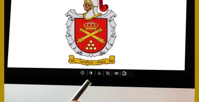Vectorizado de escudo de armas