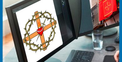 Vectorizado de ilustraciones religiosas