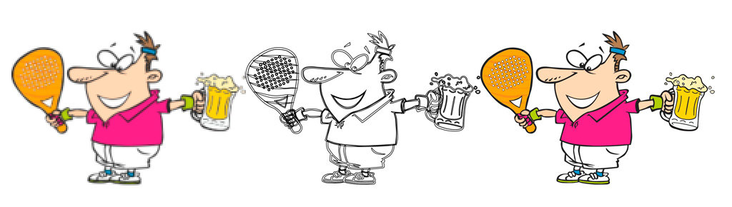 Vectorizar ilustración y dibujos